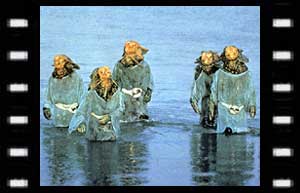 Image of The Sea Devils emerging from the sea