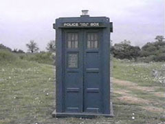 Exterior of TARDIS